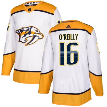 Authentic Adidas Men's Cal O'Reilly Nashville Predators Away Jersey - White