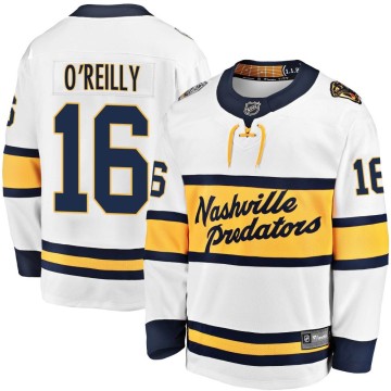 Breakaway Fanatics Branded Men's Cal O'Reilly Nashville Predators 2020 Winter Classic Player Jersey - White