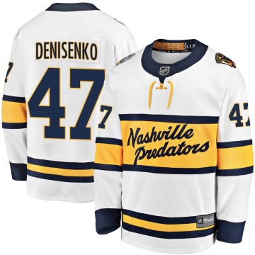 Breakaway Fanatics Branded Men's Grigori Denisenko Nashville Predators 2020 Winter Classic Player Jersey - White