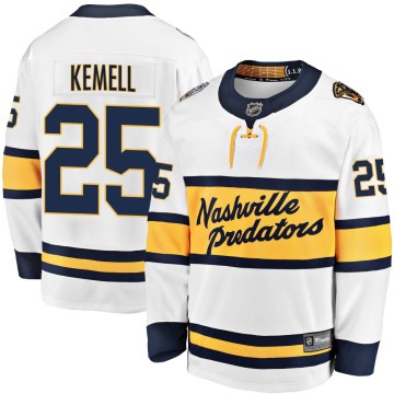 Breakaway Fanatics Branded Men's Joakim Kemell Nashville Predators 2020 Winter Classic Player Jersey - White