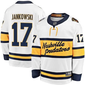 Breakaway Fanatics Branded Men's Mark Jankowski Nashville Predators 2020 Winter Classic Player Jersey - White