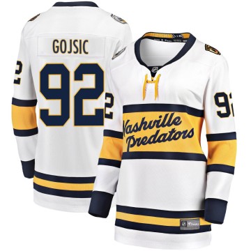 Breakaway Fanatics Branded Women's Hiroki Gojsic Nashville Predators 2020 Winter Classic Player Jersey - White