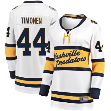 Breakaway Fanatics Branded Women's Kimmo Timonen Nashville Predators 2020 Winter Classic Jersey - White