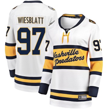 Breakaway Fanatics Branded Women's Oasiz Wiesblatt Nashville Predators 2020 Winter Classic Player Jersey - White