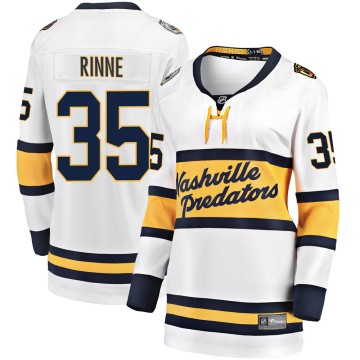 Breakaway Fanatics Branded Women's Pekka Rinne Nashville Predators 2020 Winter Classic Jersey - White