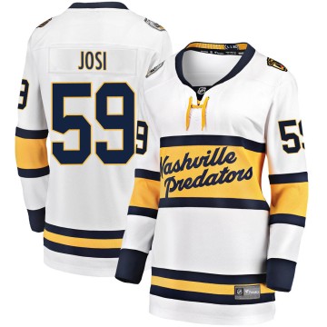 Breakaway Fanatics Branded Women's Roman Josi Nashville Predators 2020 Winter Classic Jersey - White