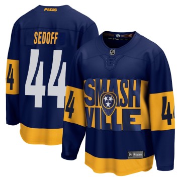 Breakaway Fanatics Branded Youth Christoffer Sedoff Nashville Predators 2022 Stadium Series Jersey - Navy