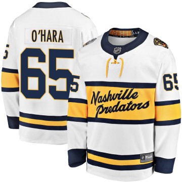Breakaway Fanatics Branded Youth Cole O'Hara Nashville Predators 2020 Winter Classic Player Jersey - White