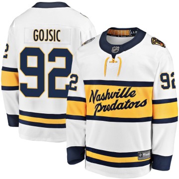 Breakaway Fanatics Branded Youth Hiroki Gojsic Nashville Predators 2020 Winter Classic Player Jersey - White